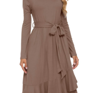 Stylish Casual Midi Dress for Women
